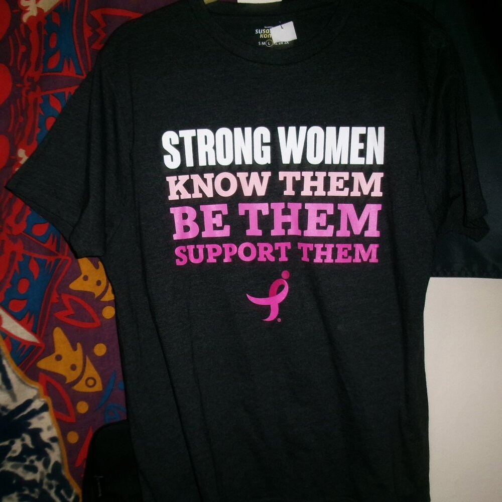 strong women be them support them know them new 2025 L tee - real female rights